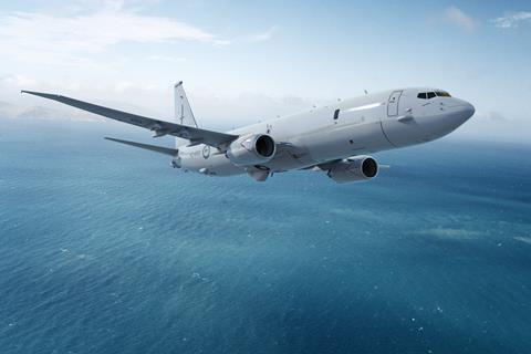 Images of a New Zealand Boeing P-8A