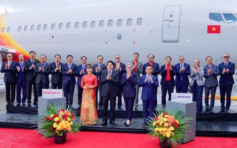 Vietjet boeing handover