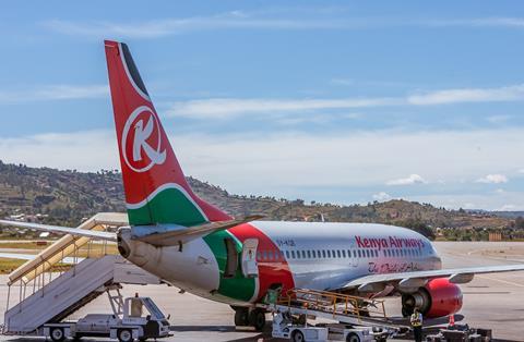 Kenya Airways 737