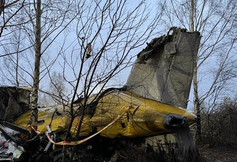 Swiftair 737 wreckage-c-Lithuanian prosecutor's office