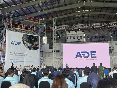ADE Senai hangar launch 1