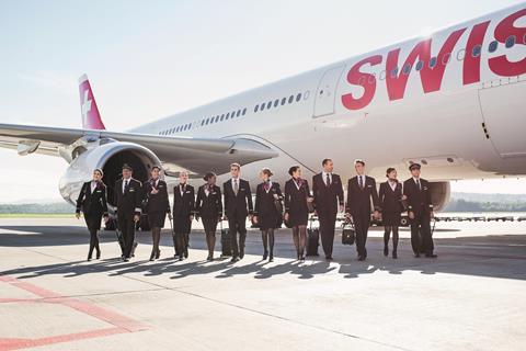 Swiss International Air Lines crew