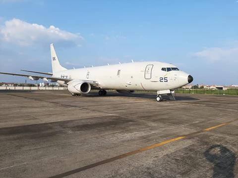 Indian Navy P-8I Neptune