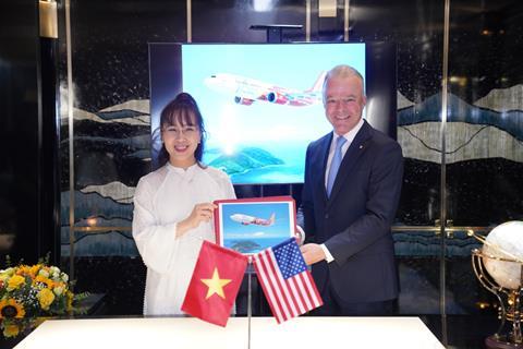 Nguyen Thi Phuong with Brendan Nelson