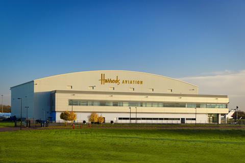 Mock up of newly designed  Hangar 12 exterior at Stansted