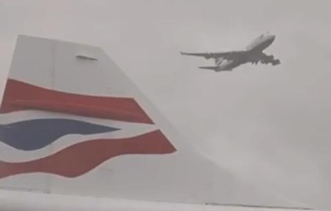 Son 747 flypast-c-BA