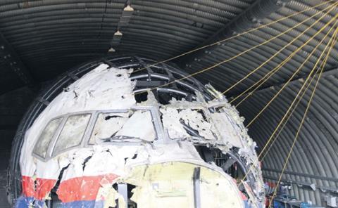 MH17 cockpit-c-Dutch Safety Board