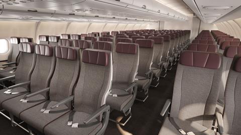 A330 Qantas new economy