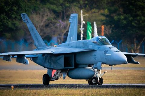 Super Hornet Aero India 2023