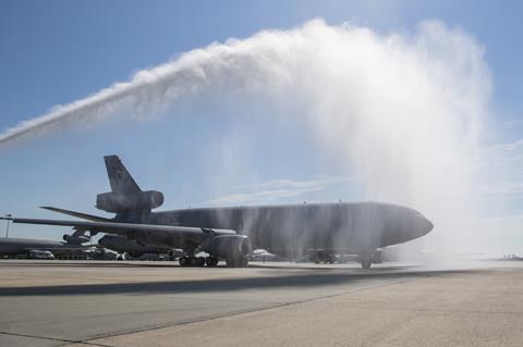 KC-10 retirement ceremony at Joint Base McGuire-Dix-Lakehurst