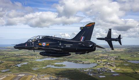 RAF Hawk T2s
