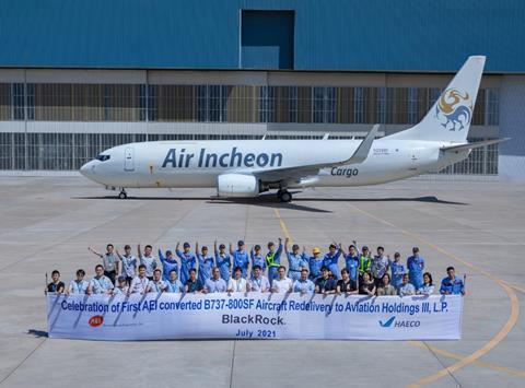 thumbnail_HAECO Xiamen Completes First B737-800SF Cargo Conversion