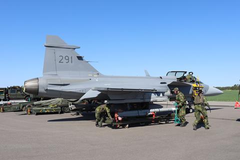 Gripen Meteor arming