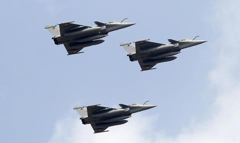 Indian air force Rafales