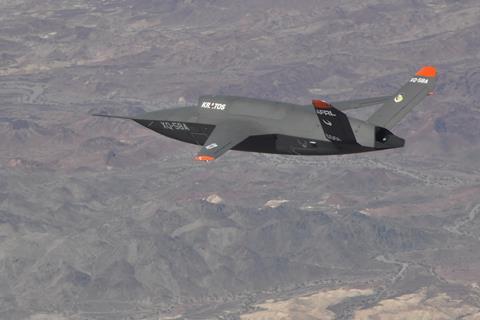 US Air Force Research Labratory XQ-58A Valkyrie demonstrator