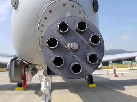 A-10 GAU-8/A 30mm cannon