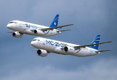 MC-21 and SJ-100-c-United Aircraft