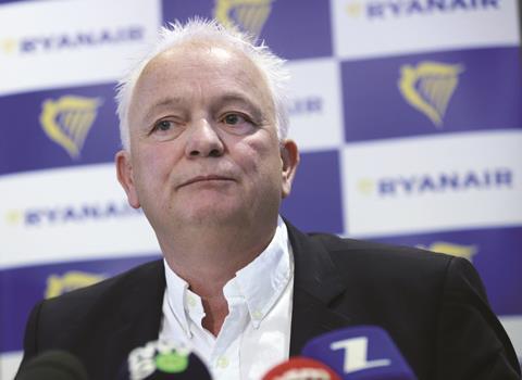 Ryanair chief executive Eddie Wilson