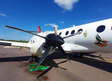 Jetstream ZS-NRJ prop damage-c-SACAA