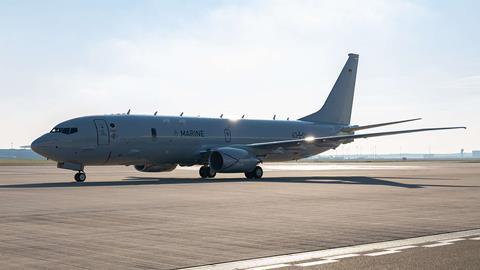 P-8A first delivery to German navy Bundeswehr