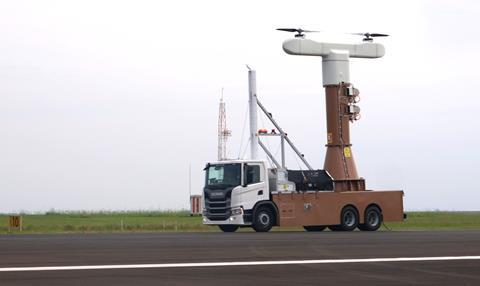 Eve rotor testing truck