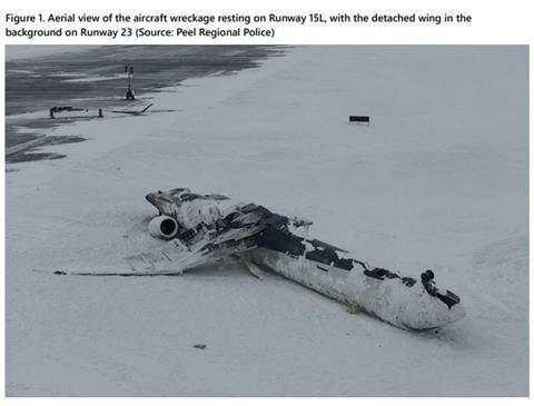 Endeavor CRJ900 crash Toronto 021725