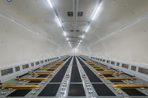 A321P2f cabin interior