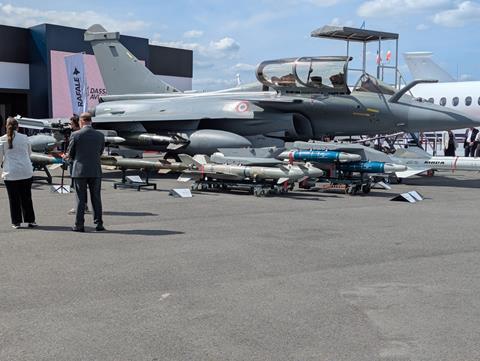 Rafale on static