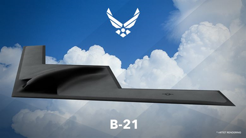 USAF B-21 artist rendering