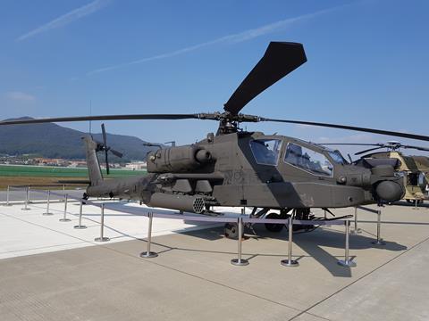 Korean Army AH-64E Apache
