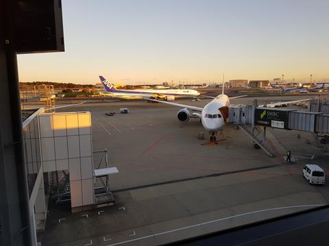 ANA 787 and 777-300ER