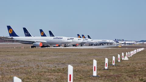 Parked aircraft-c-Lufthansa