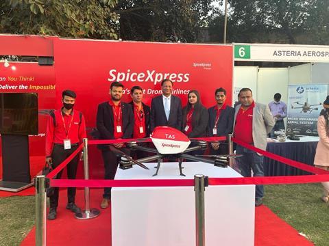 SpiceJet drone