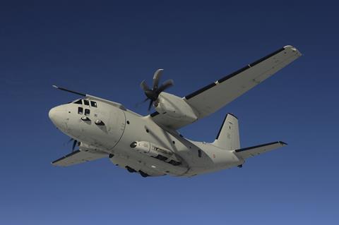 Italian air force C-27J