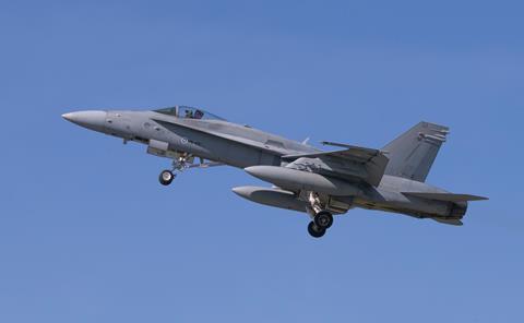 Finnish air force F/A-18C
