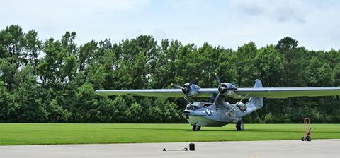 PBY Catalina close up