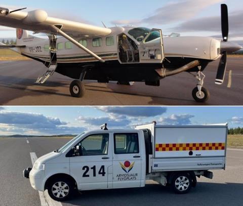 Cessna 208B and vehicle incident-c-SHK