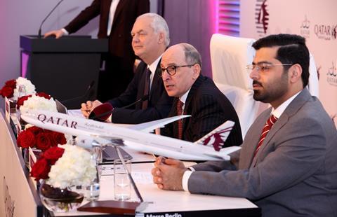 Qatar Airways Akbar Al Baker at ITB Mar 23