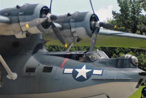 PBY Catalina takeoff