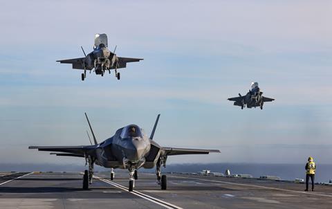 3 UK F-35s