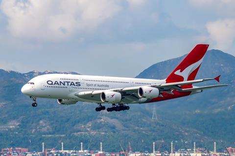 VH-OQK Qantas A380