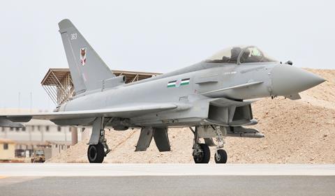 RAF/Qatar Typhoon