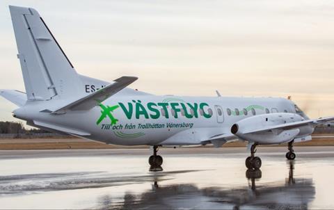 Vastflyg Saab 340-c-Vastflyg