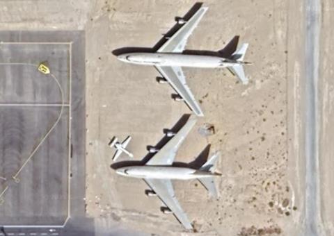 Parked Iraqi 747s Tozeur-c-Google Maps