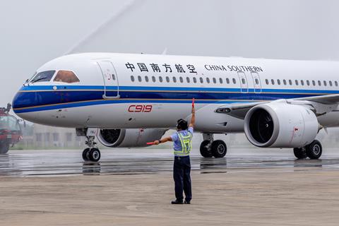 Comac C919 China Southern