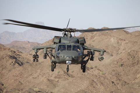 Armed Black Hawk