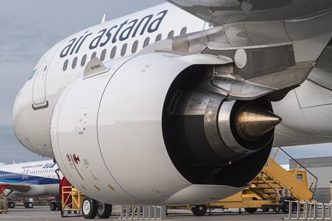 Air Astana PW engine-c-Airbus