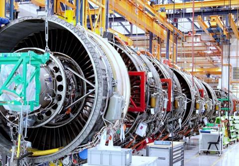 Rolls-Royce engine line-c-Rolls-Royce