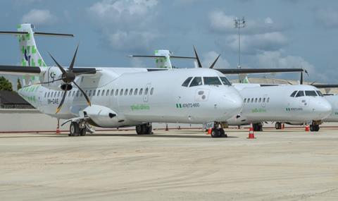 Green Africa ATR line-up-c-Green Africa Airways