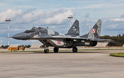 Fuerza aérea polaca MiG-29